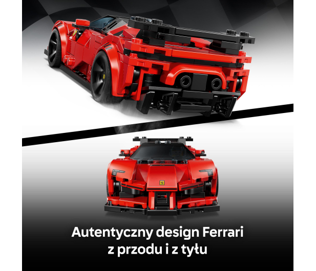 LEGO SPEED CHAMPIONS 77254 Samochód sportowy ferrari sf90 xx stra - 1473590 - zdjęcie 5
